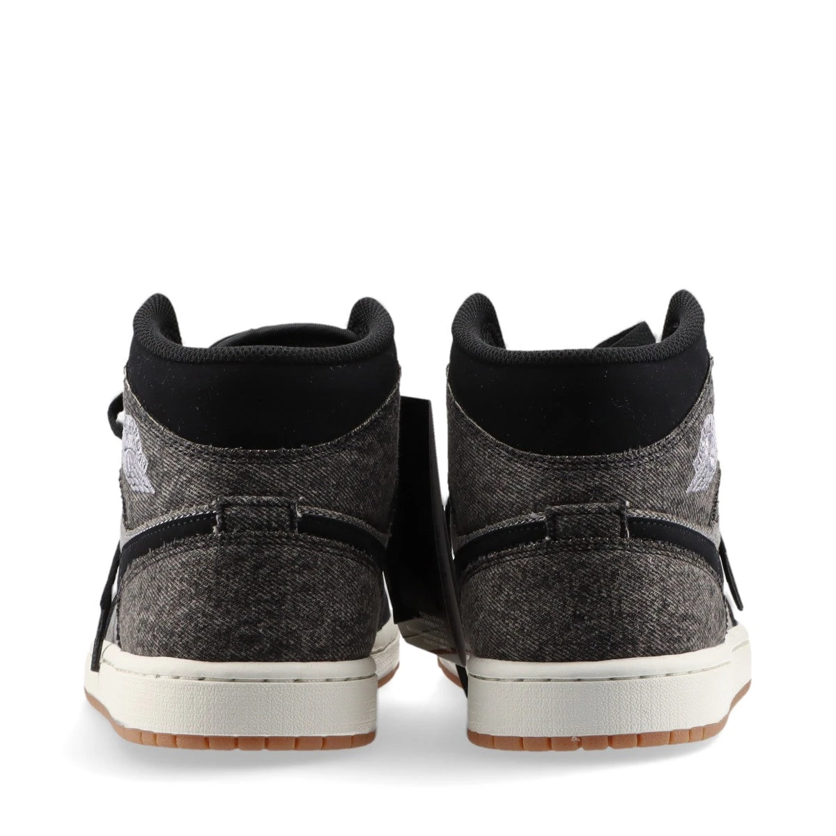ナイキ AIR JORDAN 1 MID SE デニム×レザー ハイカット