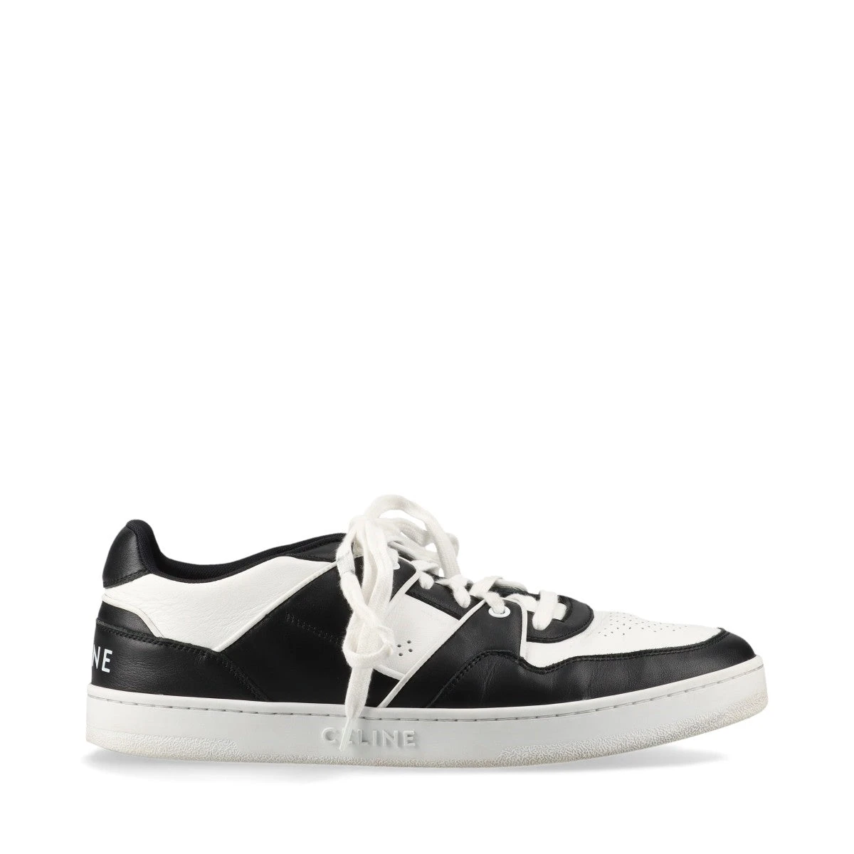 美品✨セリーヌ CT-04 サイドロゴ メンズ 25cm相当 White CT-04 Leather Sneakers | CELINE HOMME | MR PORTER