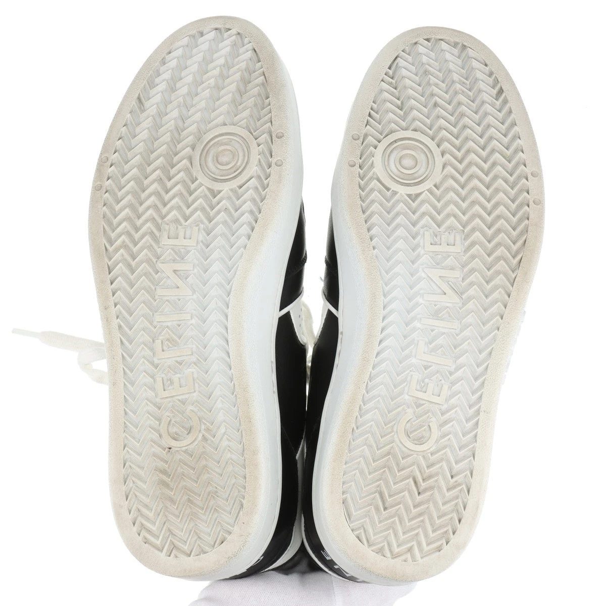 セリーヌ CT-04 エディ期 レザー スニーカー 43 メンズ ブラック