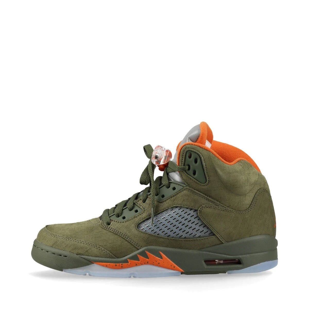 シューズ(男性用) Air Jordan 5 ナイキ スエード×ラバー ハイカットスニーカー 27cm メンズ