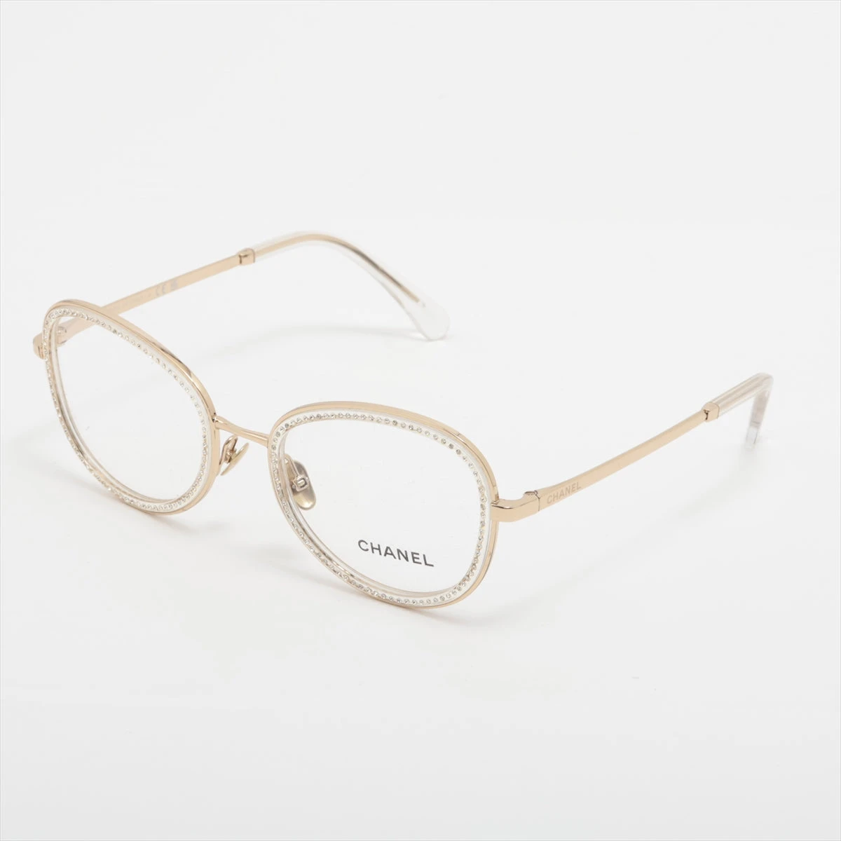 シャネル メガネ GP ゴールド 2207-B A3138127｜中古ブランド品