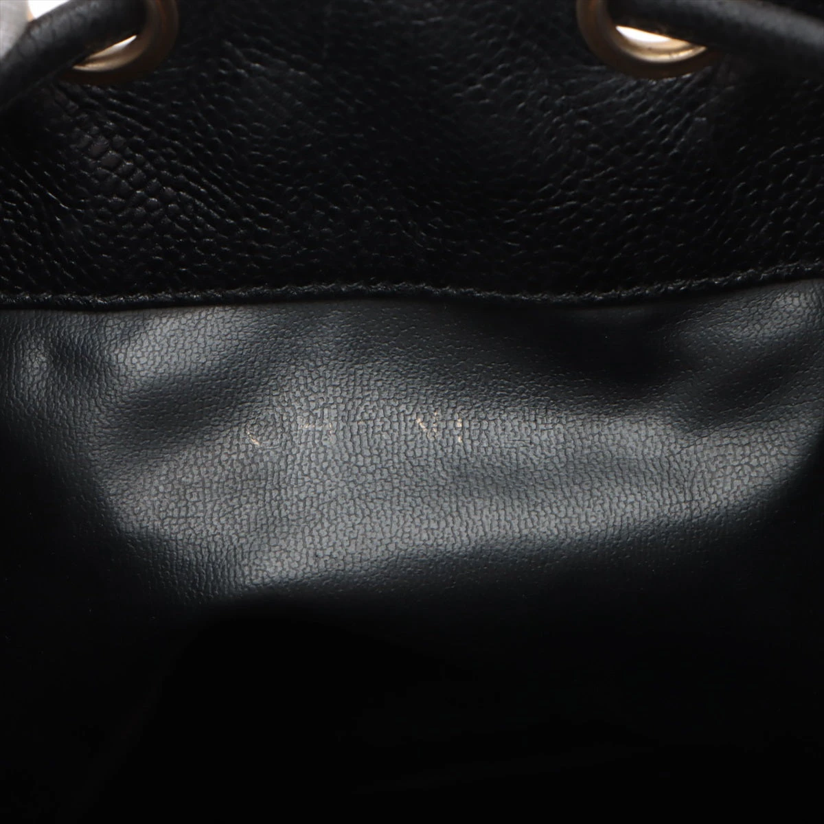 シャネル トリプルココ キャビアスキン チェーンショルダーバッグ 巾着