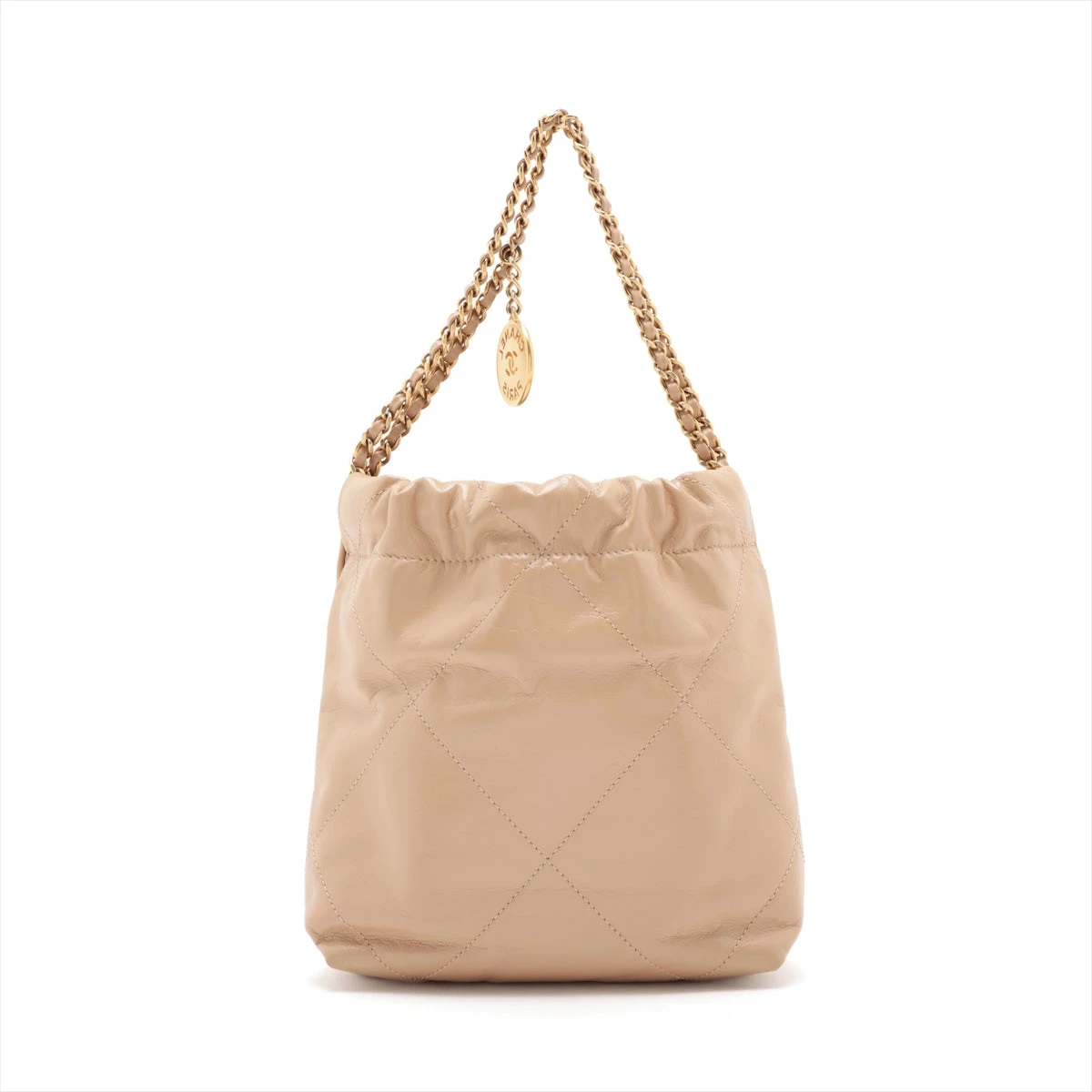 DIANA ジャガード　バニティバック　チェーンショルダー　ベージュ kate spade NEW YORK ショルダーバッグ バッグ デコ キルテッド