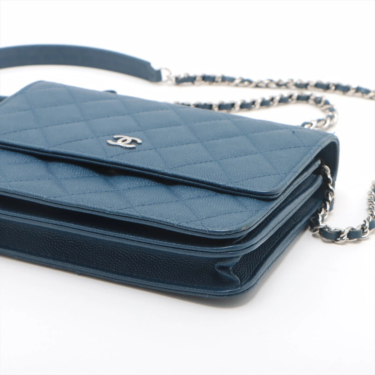 CHANEL シャネル マトラッセ ラムスキン ネイビー 長財布 I59 CHANEL 【Sale】シャネル BOY ラウンドファスナーウォレット 紺