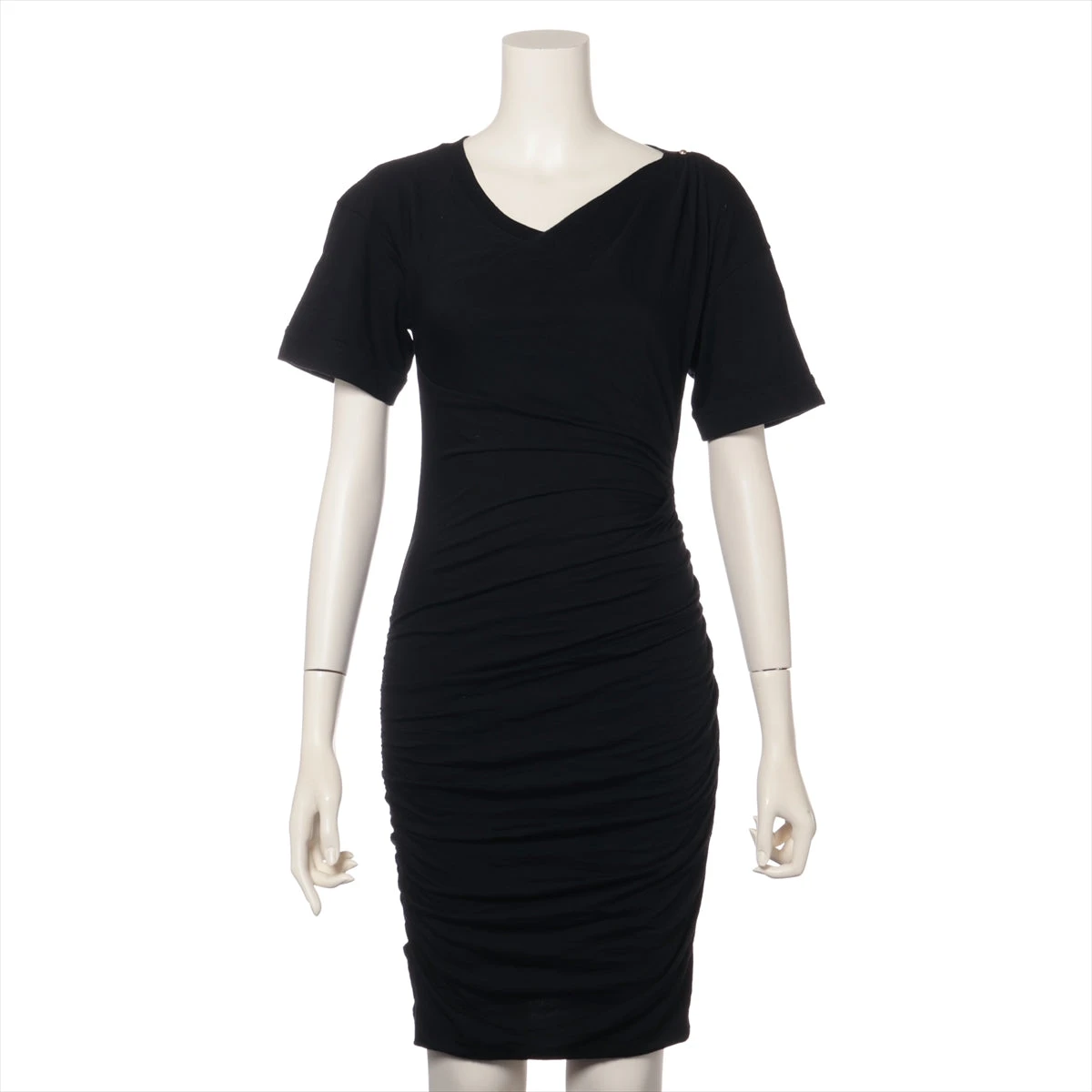 ヴィトン 12AW ウール×ナイロン ワンピース XS レディース