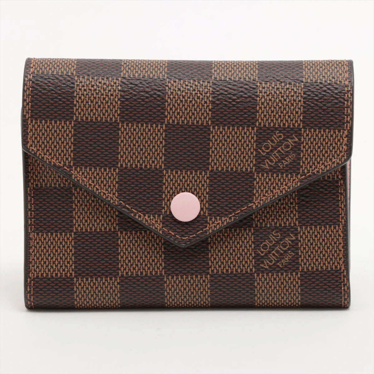 【新品】Louis Vuitton・ダミエポルトフォイユカイサ・ローズバレリーヌ ルイ・ヴィトン ダミエ ポルトフォイユ・カイサ N61227 ダミエ