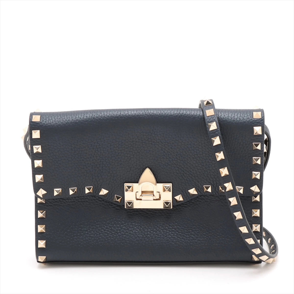 ヴァレンティノ ガラヴァーニ ショルダーバッグ ネイビー