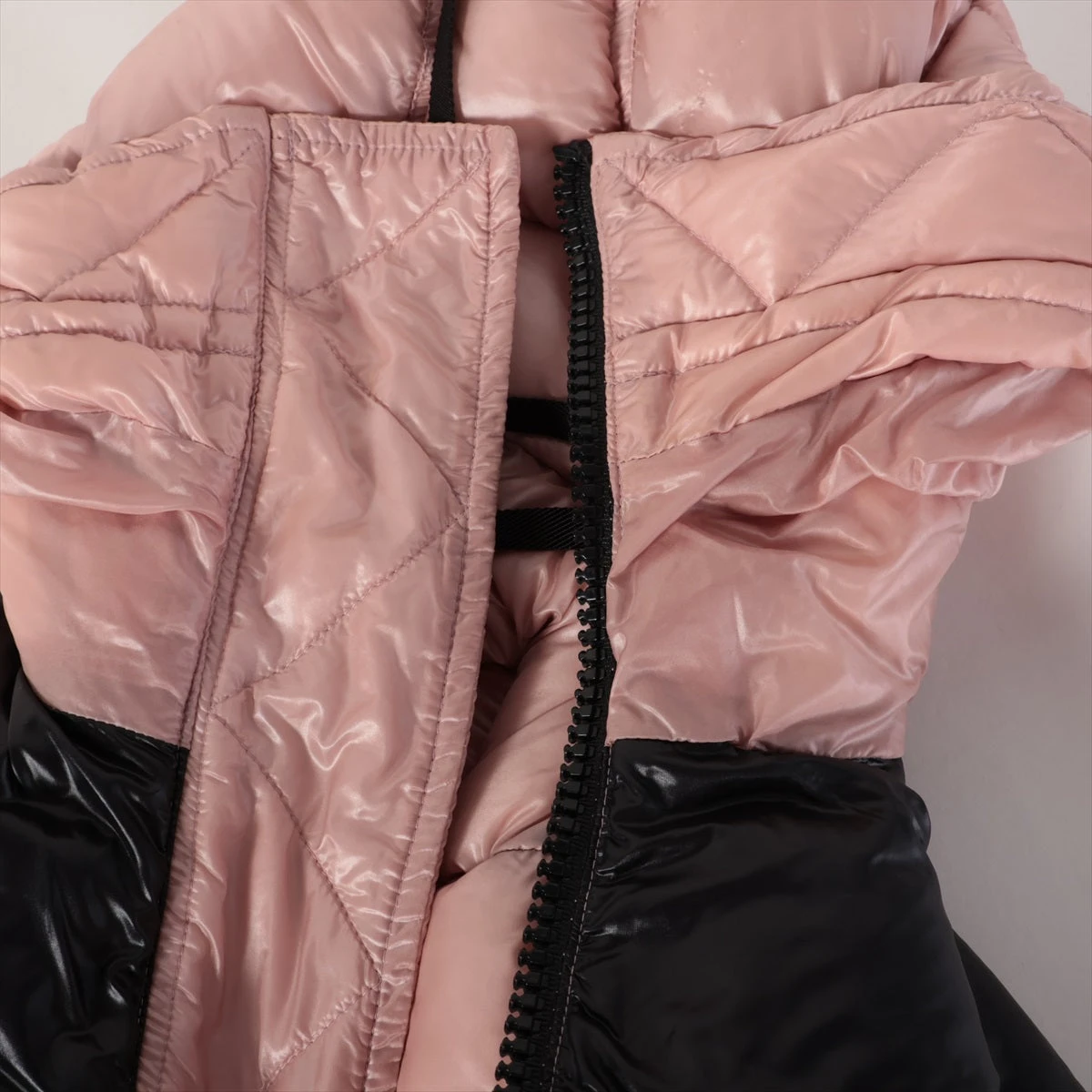 モンクレール suyen ピンク 00サイズ モンクレール SUYEN 16年 ナイロン ダウンコート 00 レディース ピンク