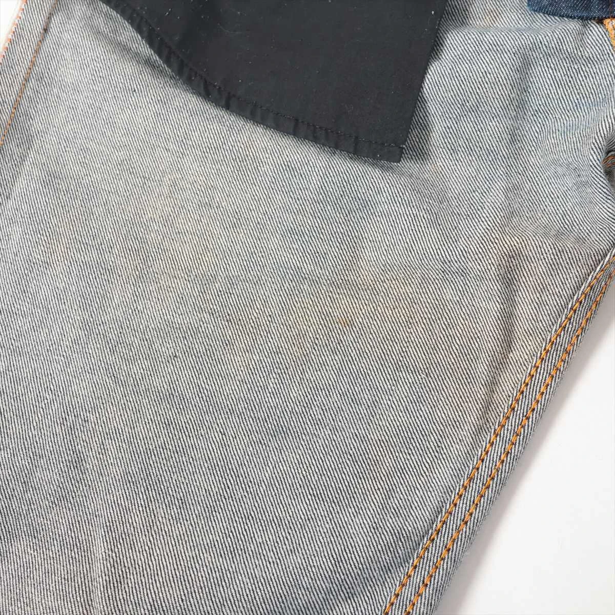 エルメス コットン デニムパンツ 42 メンズ ネイビー pt314 A3164483