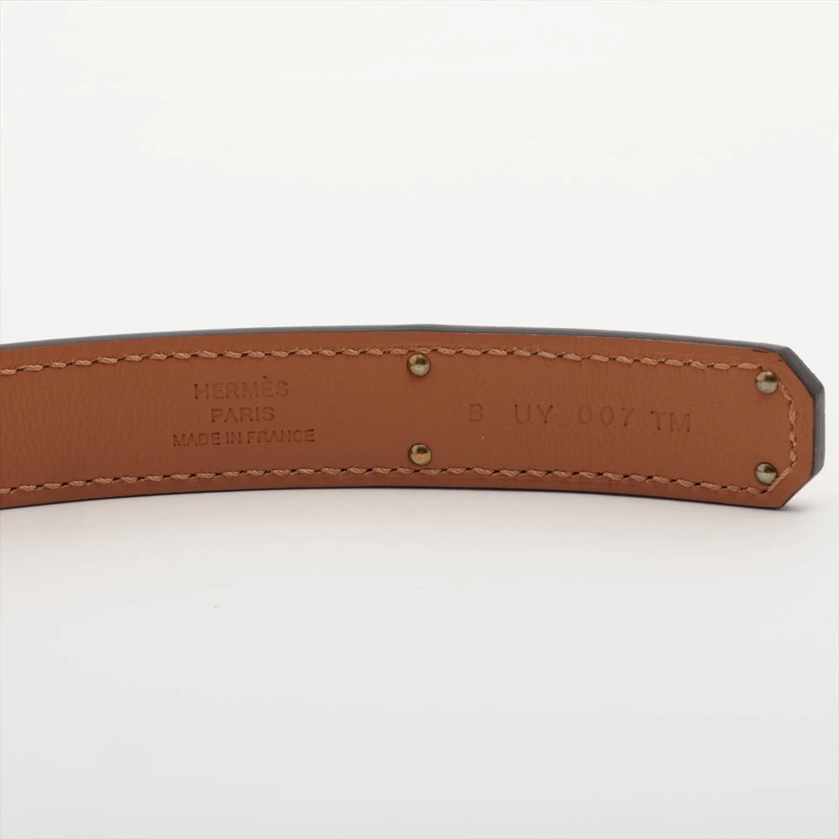 新品未使用エルメス ケリーベルト エプソン エトゥープ　W刻印 新品 エルメス ケリーベルト 18 レディース エプソン エトゥープ