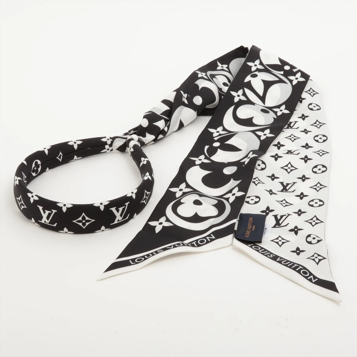 ヴィトン M77523 バンドー モノグラム マーブルズ FF0262 カチューシャ