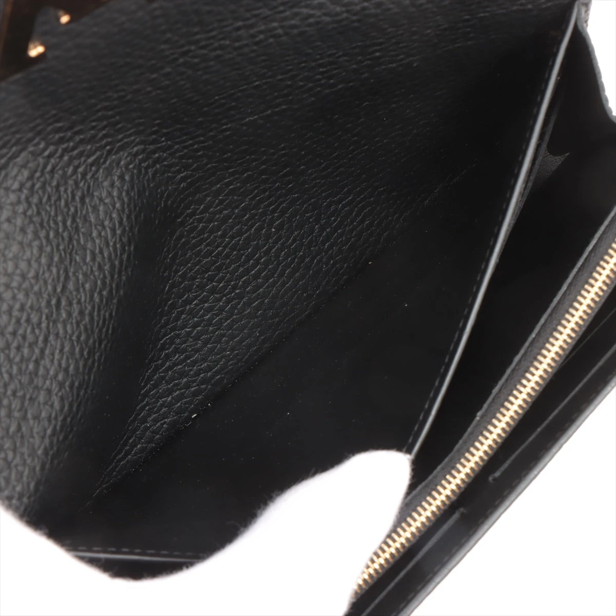 ヴィトン トリヨン ポルトフォイユカプシーヌ N90129 ノワール ロング