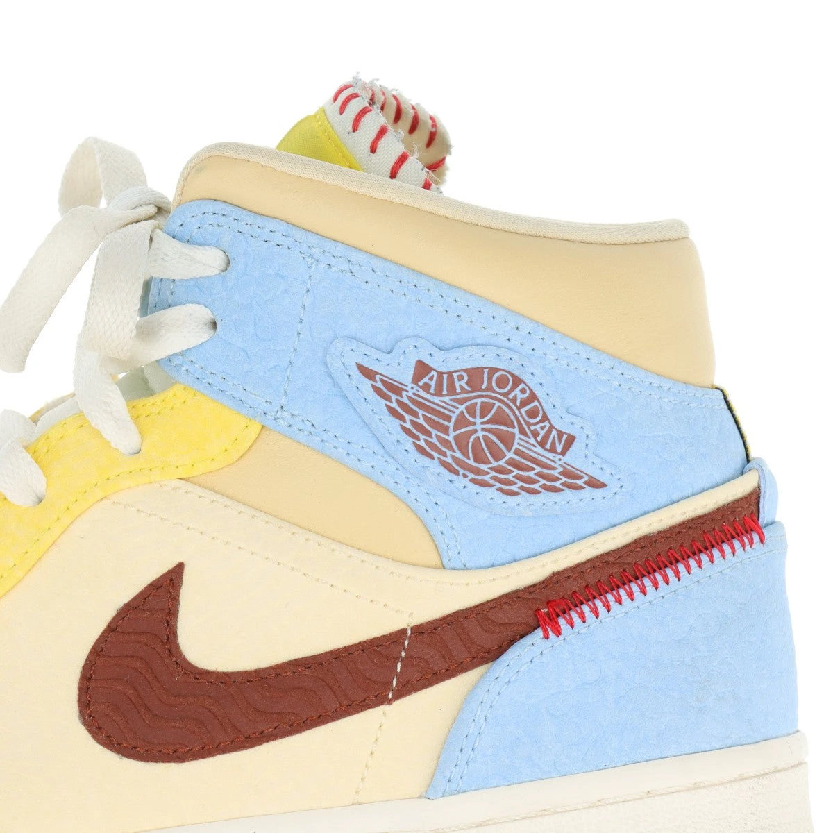 ナイキ×メゾンシャトールージュ AIR JORDAN 1 MID SE レザー