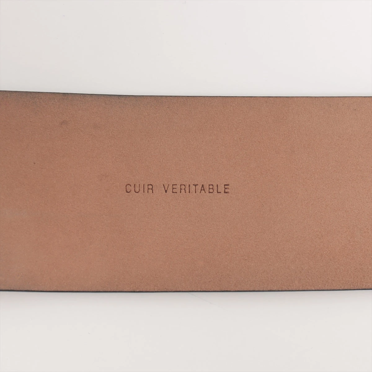 シャネル ココマーク 00V ベルト 85/34 GP×革 ブラック×ゴールド