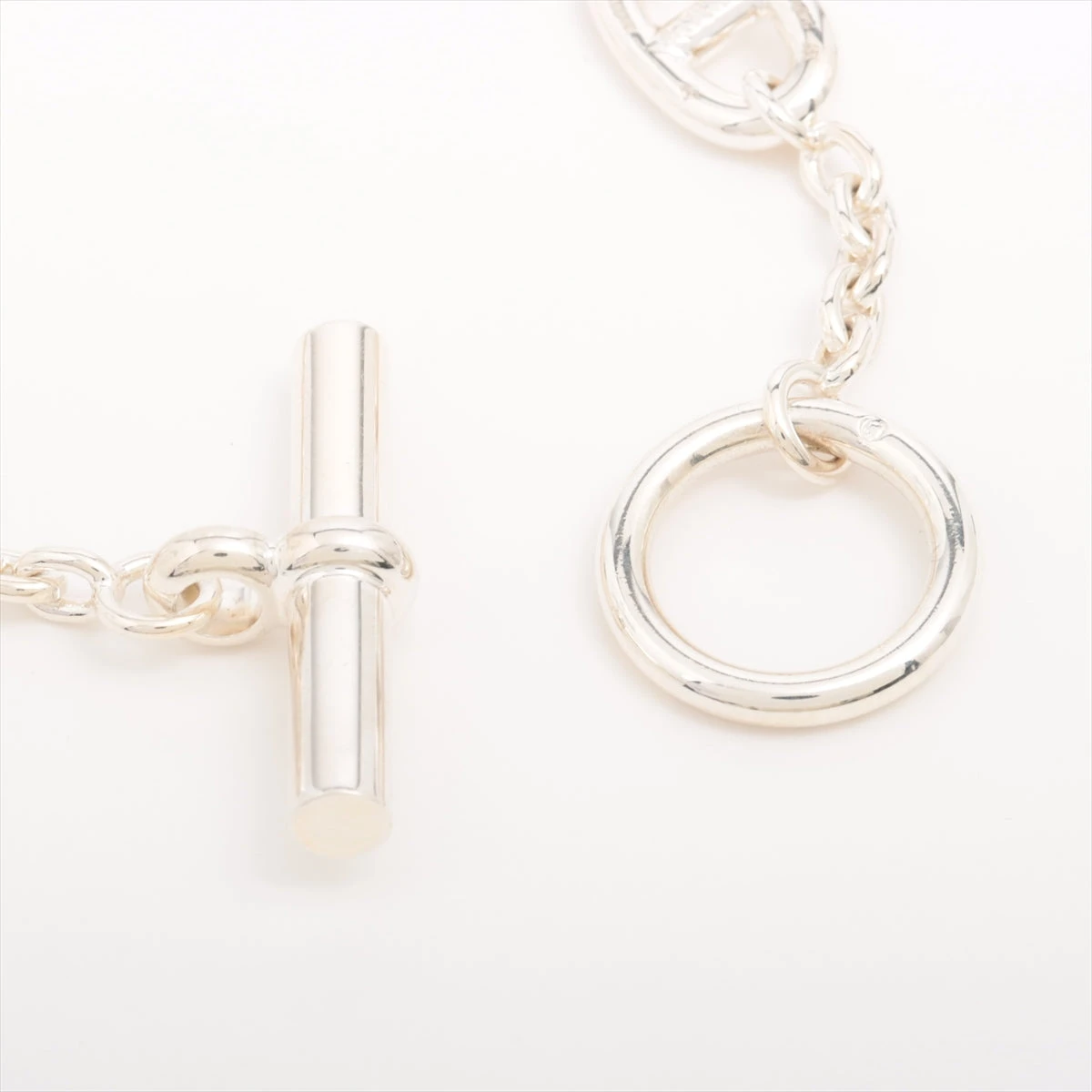 エルメス シェーヌダンクル ファランドール ブレスレット ST 925 24.7g