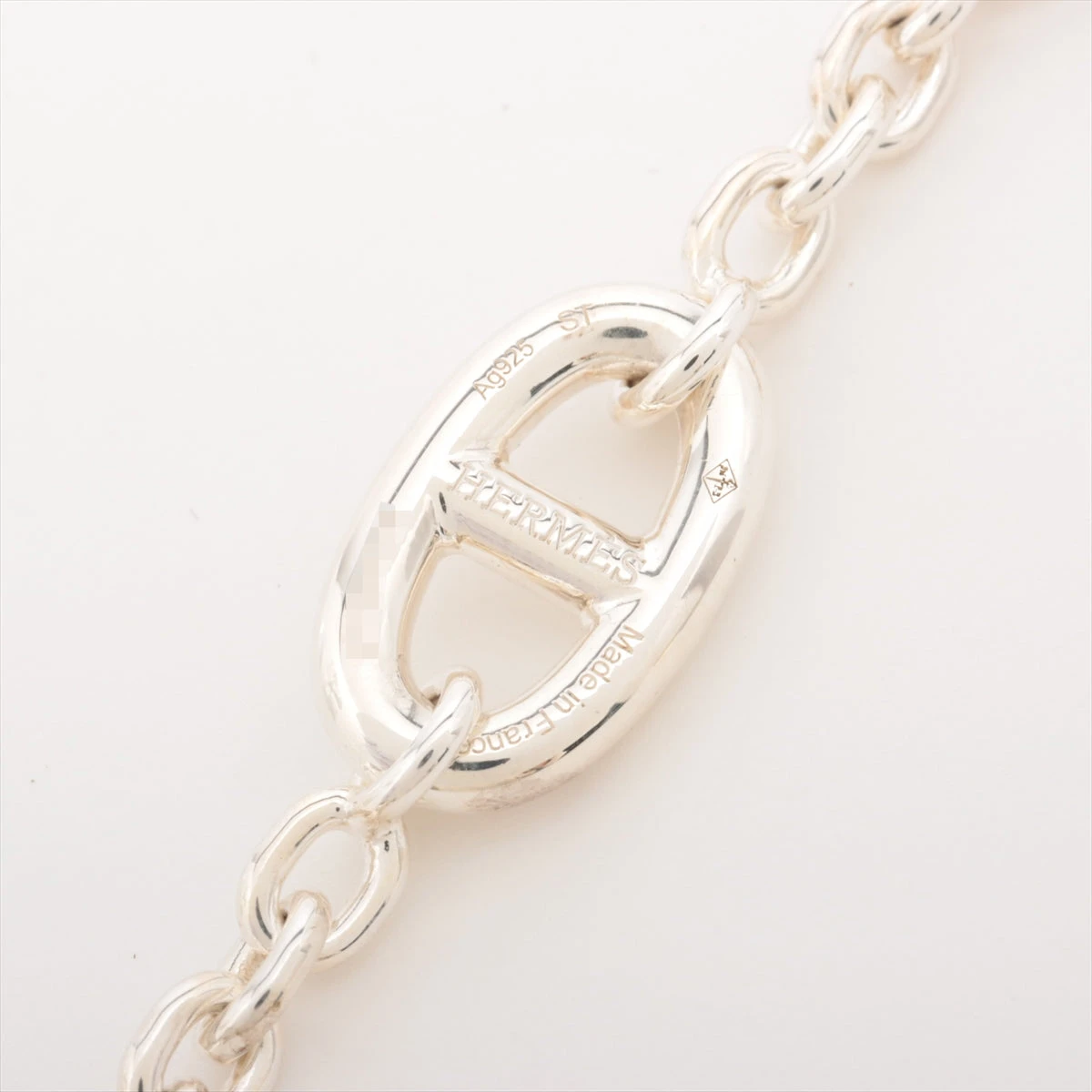 エルメス シェーヌダンクル ファランドール ブレスレット ST 925 24.7g