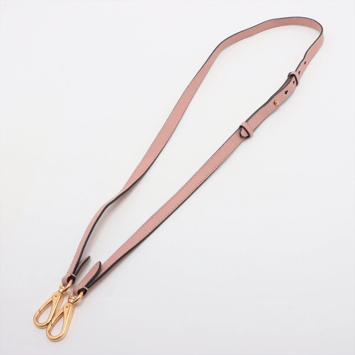 ミュウミュウ マドラス フィオッコ レザー ショルダーバッグ ピンク