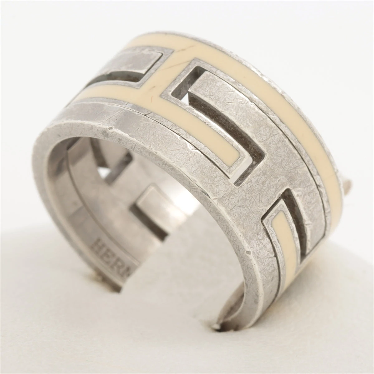 エルメス ムーブアッシュ リング 50 925 7.2g シルバー A3174320｜中古 