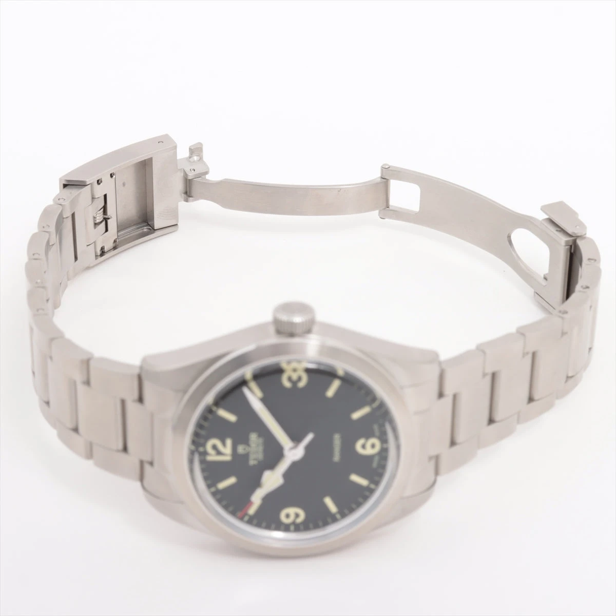 チュードル レンジャー 79950 SS AT 黒文字盤 YZ065586｜中古