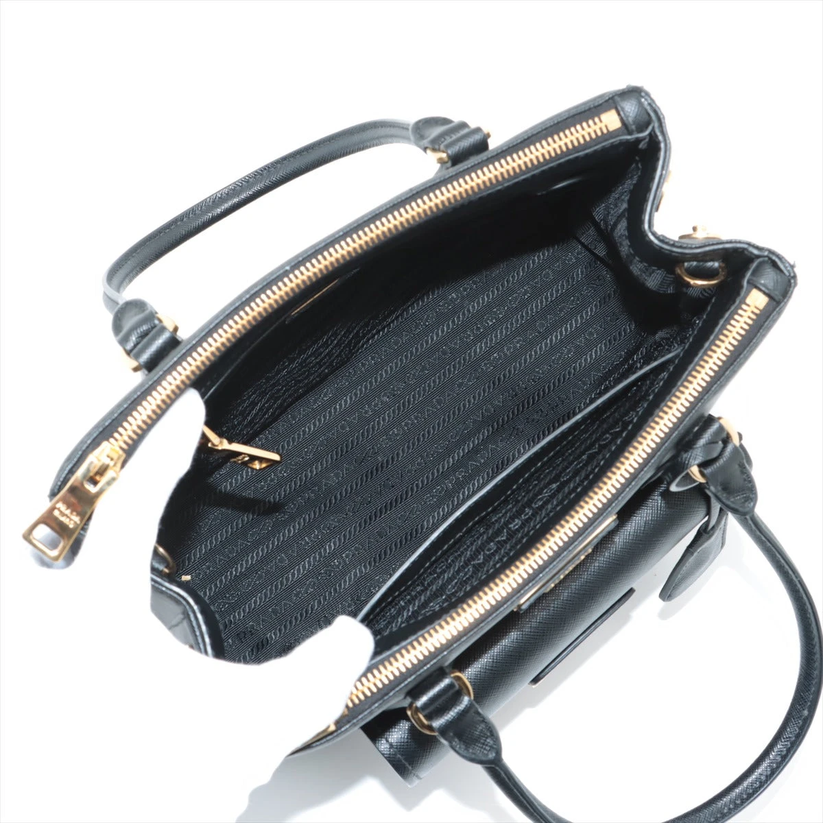 PRADA プラダ サフィアーノレザー メトロポリスバッグ ショルダーバッグ PRADA プラダ サフィアーノレザー メトロポリスバッグ ショルダー