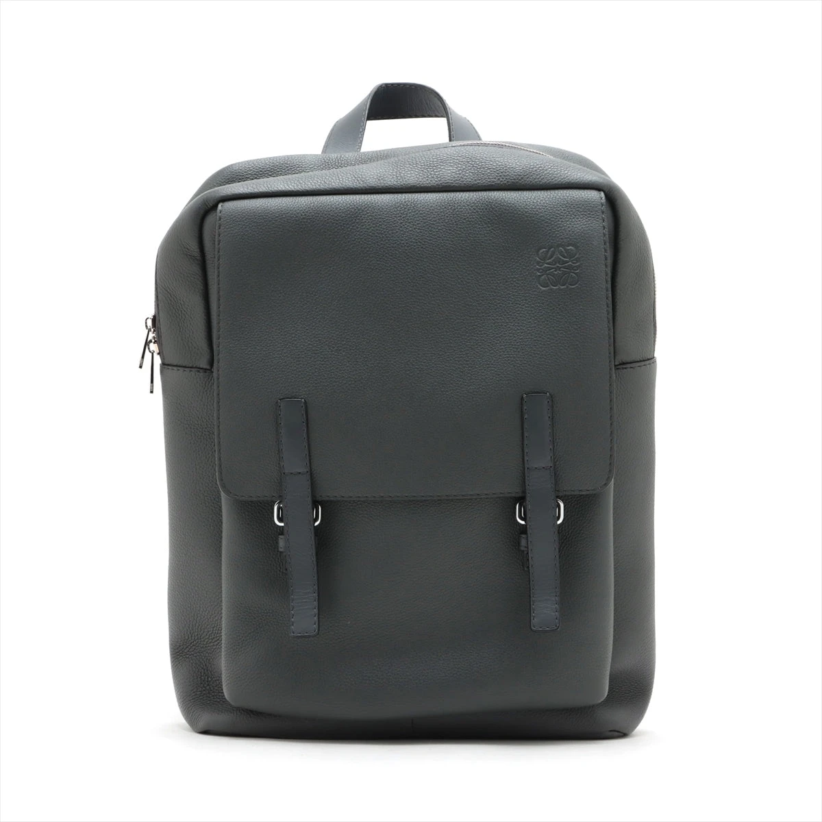 LOEWE ロエベ アナグラム レザーバックパック グレー リュック ロエベ アナグラム レザー バックパック/リュック グレー A3172550