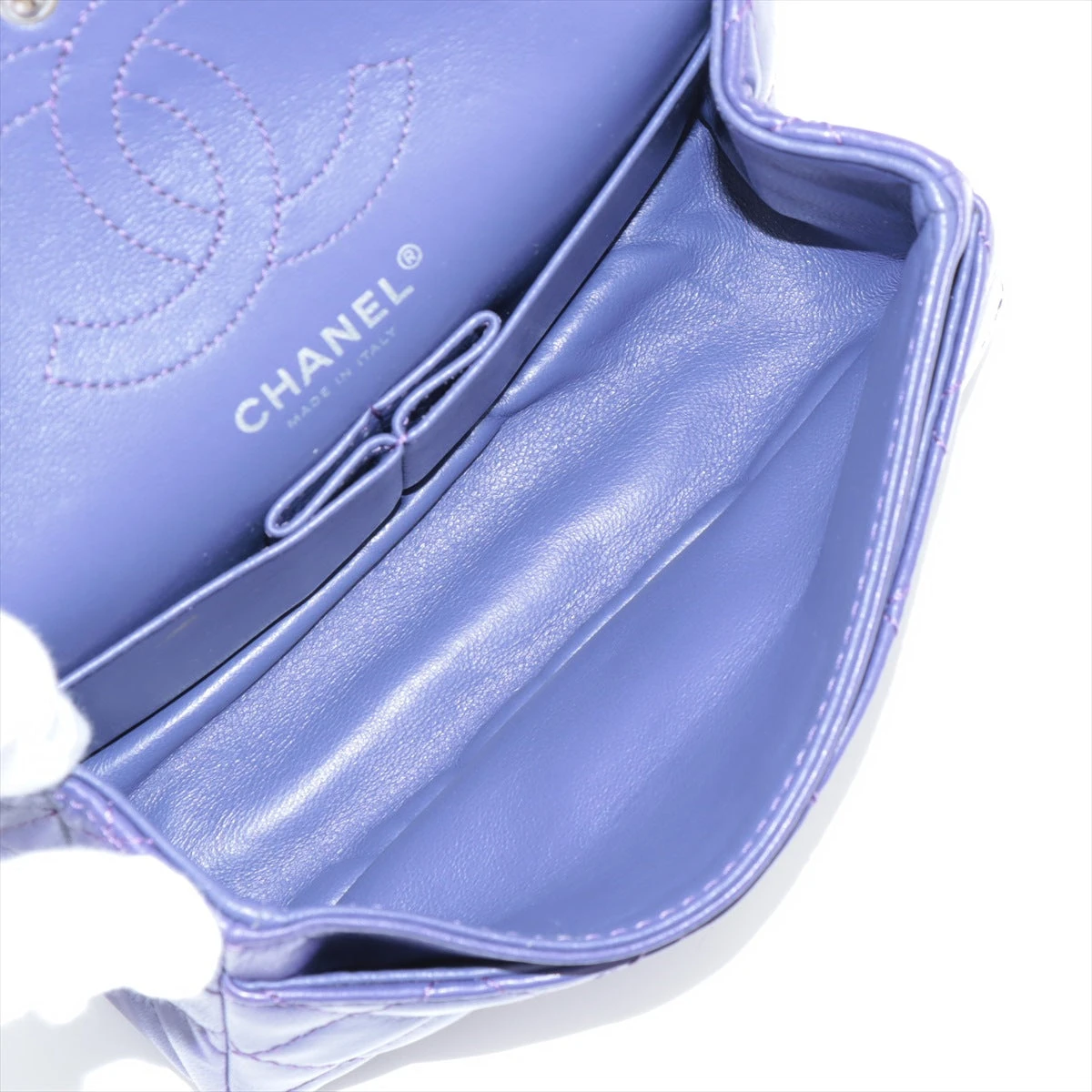 シャネル マトラッセ 2.55 ミニ ラムスキン ダブルフラップ ダブル