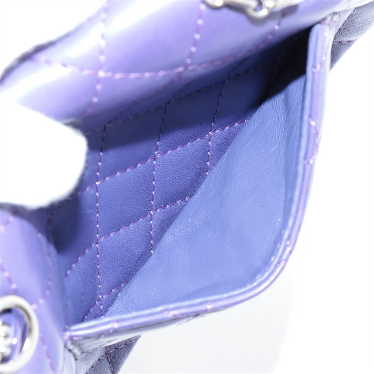 KAGE 様♡CHANEL 2.55 パープル　マトラッセ ハンドバッグ パープル（紫）系 CHANEL MATELASSE(シャネル マトラッセ