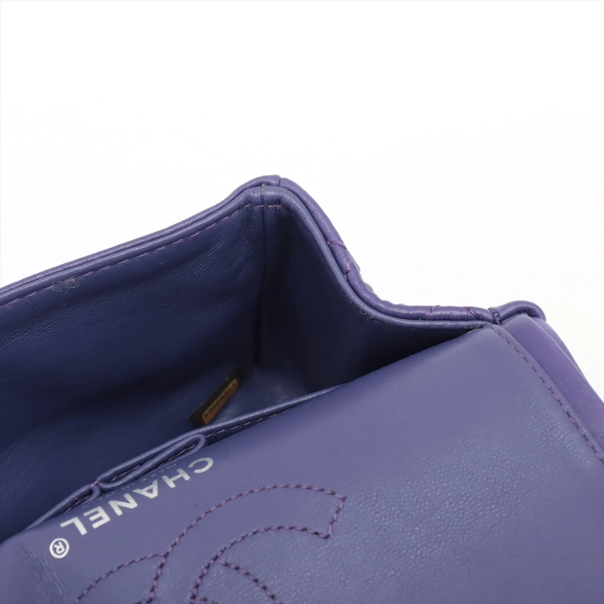 シャネル マトラッセ 2.55 ミニ ラムスキン ダブルフラップ ダブル