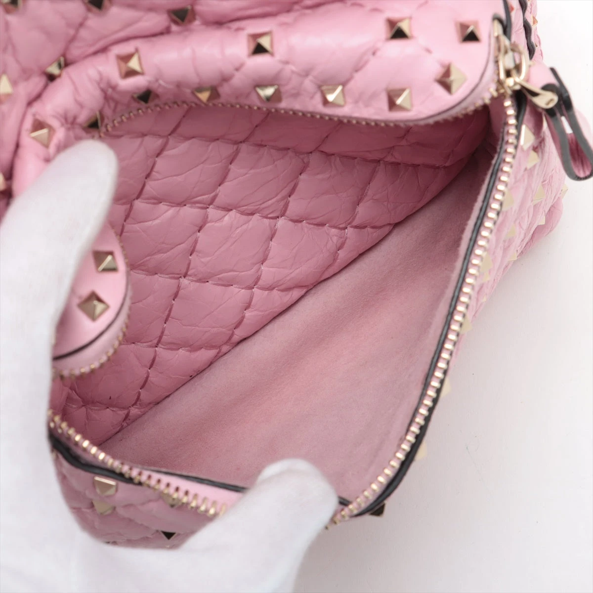 ヴァレンティノ ロックスタッズ レザー バックパック/リュック