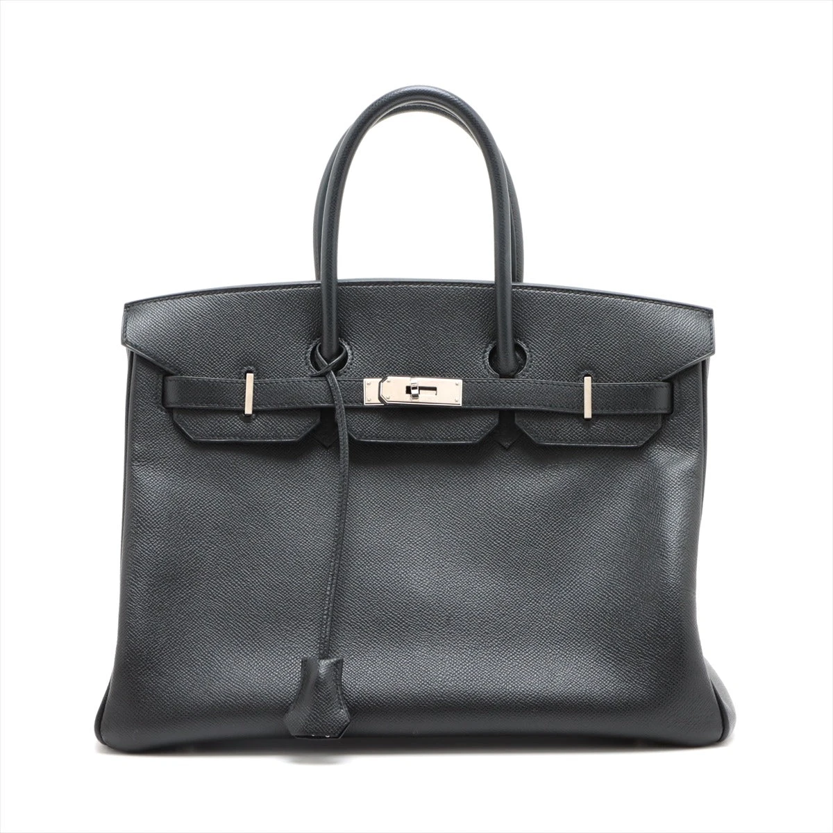 エルメス バーキン35 ヴォーエプソン ブラック シルバー金具 □L:2008年