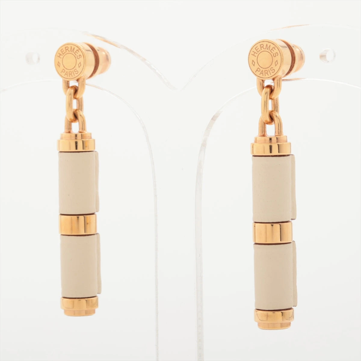 上品に揺れる♪】HERMES シャルニエール ピアス 【公式通販】
