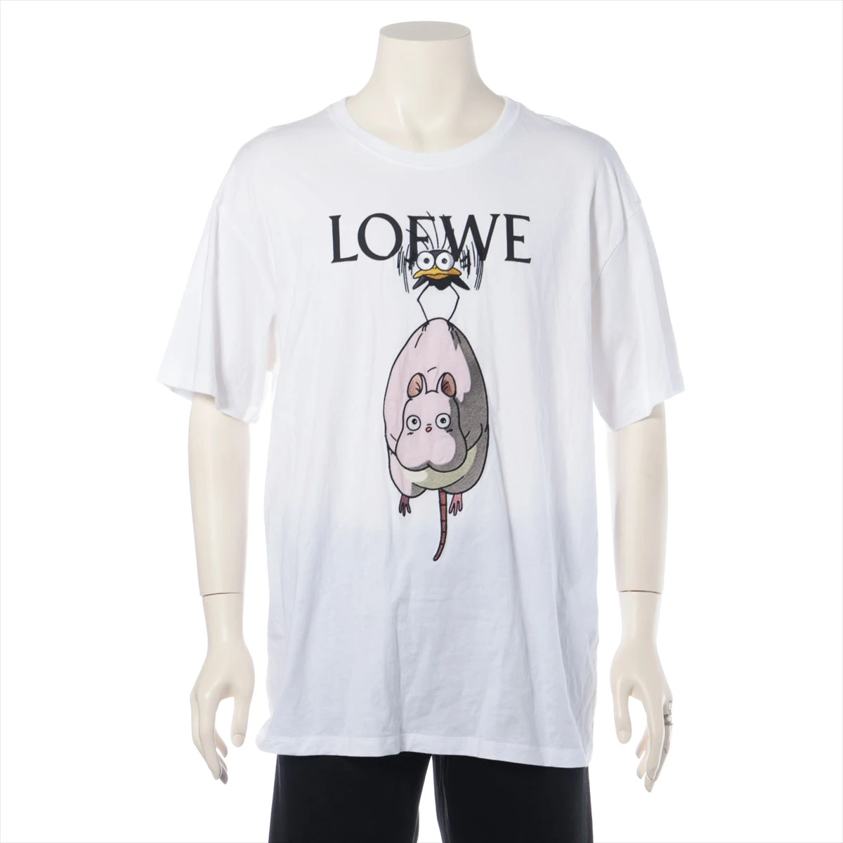 LOEWE スタジオジブリ コラボ Tシャツ 美品ロエベLOEWE 2021SSスタジオジブリ となりのトトロ コラボT