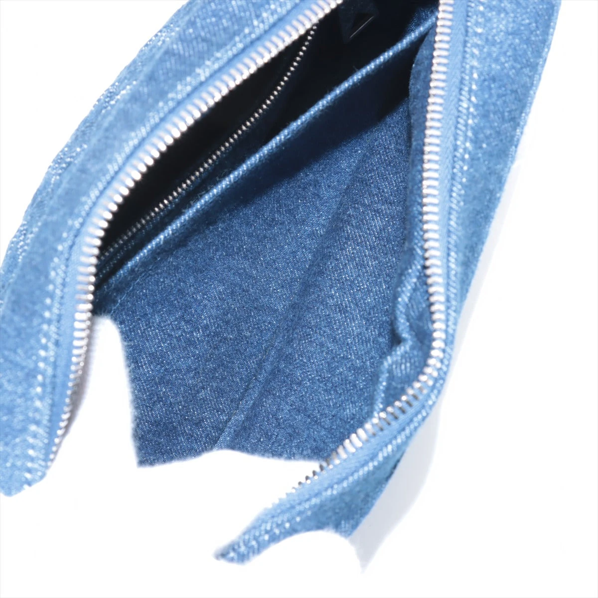 ボッテガヴェネタ イントレチャート デニム ショルダーバッグ