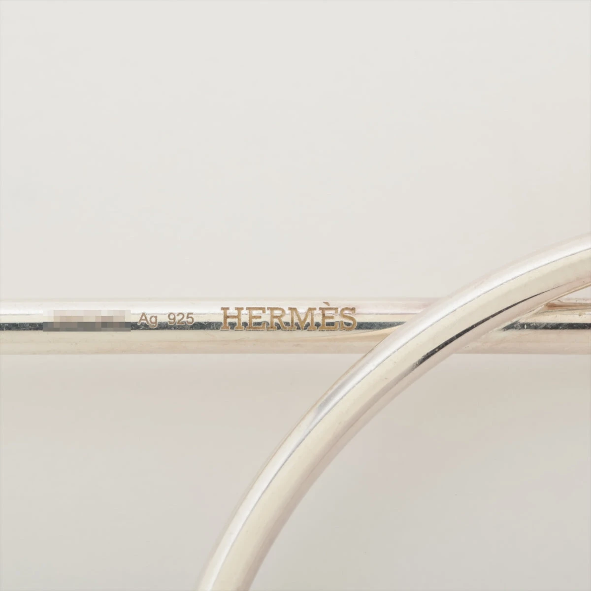 エルメス ループMM ピアス(両耳用) 925 11.6g シルバー A3149221｜中古 