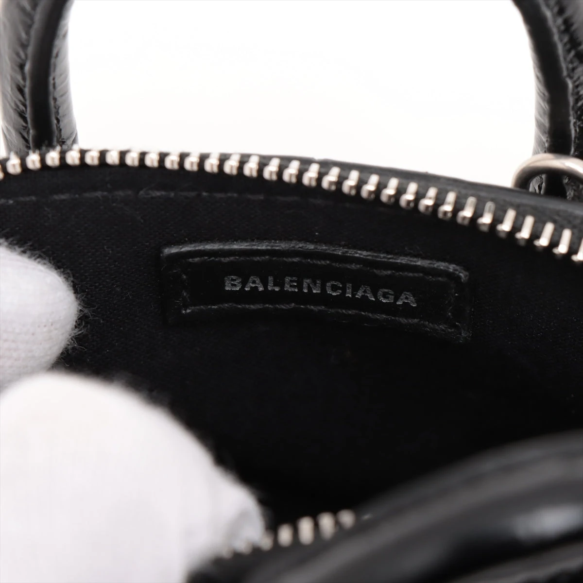 【新品】BALENCIAGA ロゴ型押し ２WAY ショルダー ハンド BALENCIAGA バレンシアガ ショルダーバッグ DOWNTOWN XS
