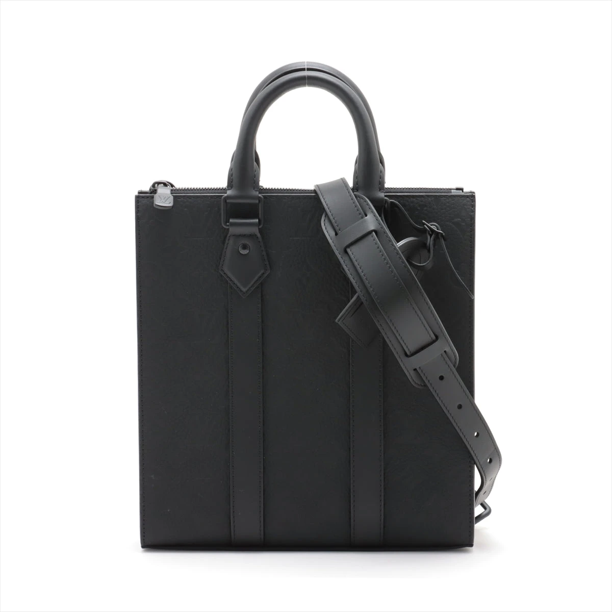 ルイヴィトン サックプラクロス モノグラム トリヨン RFID M21884 黒