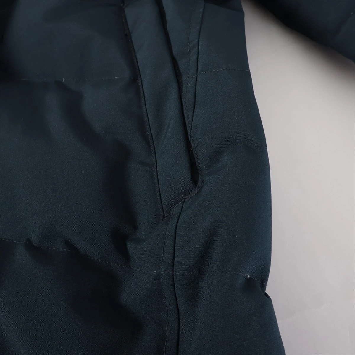 ダントン コットン×ポリエステル ダウンコート 36 レディース ネイビー