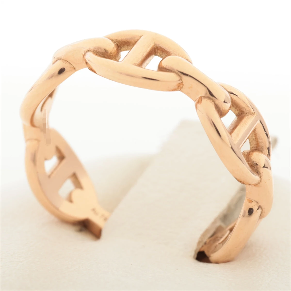 エルメス 47 シェーヌダンクル アンシェネ 750 リング PG 3752 エルメス シェーヌダンクル アンシェネ リング 750(PG) 4.1g 54