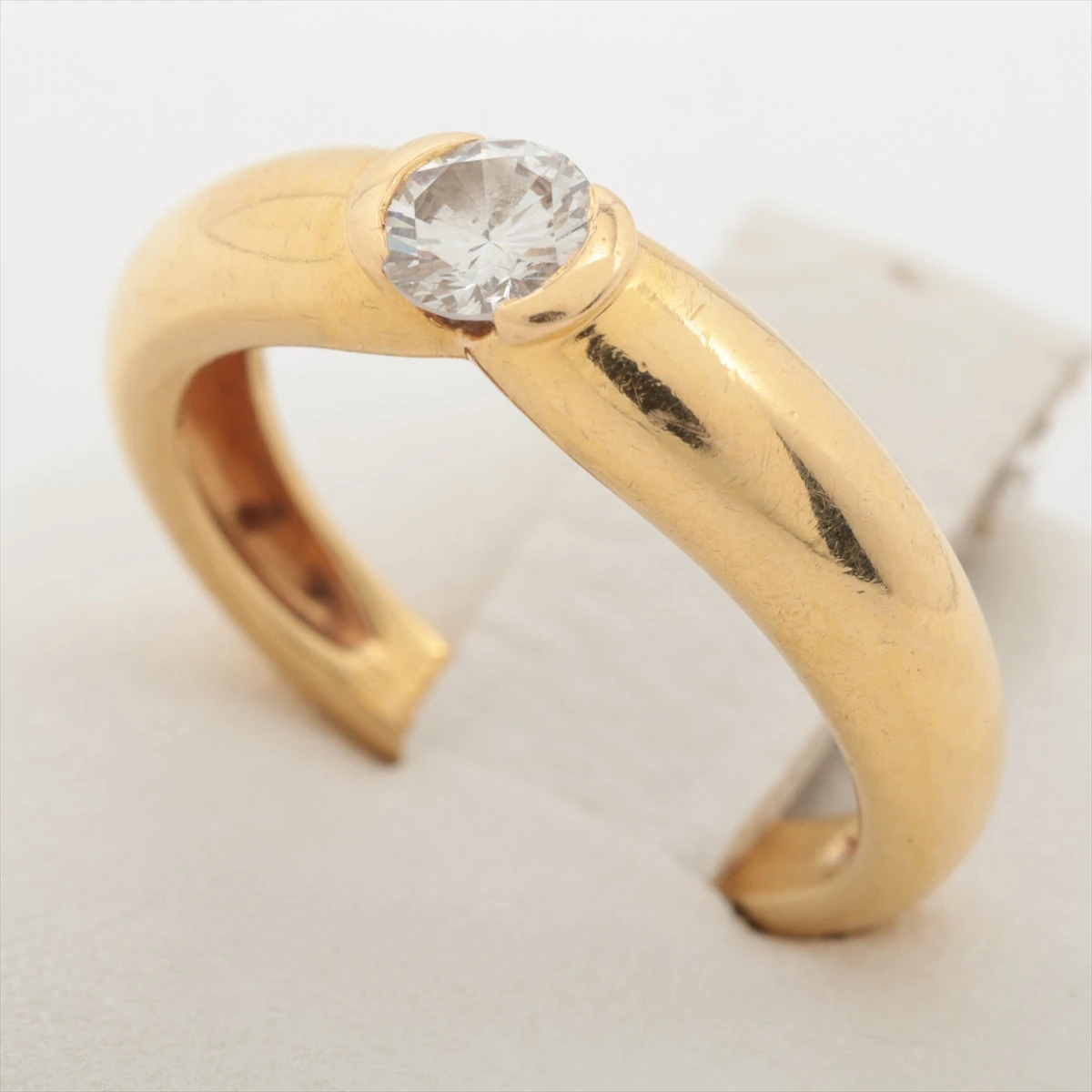 稀少Cartier エリプス シトリンリング 稀少 Cartier エリプス シトリンリング 750YG 稀少Cartier エリプス