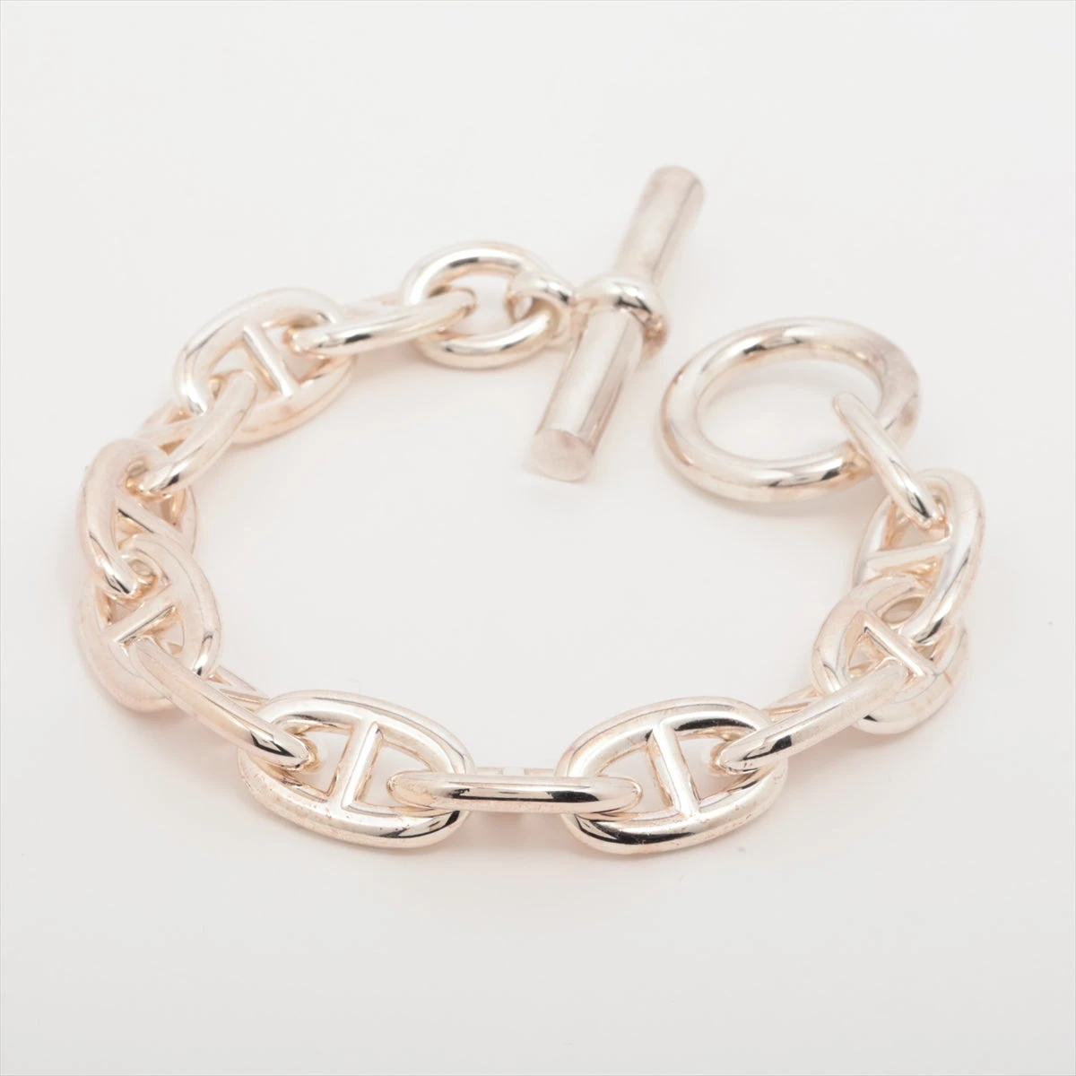 ❝着画有❞ エルメス シェーヌダンクル ブレスレット TGM 13コマ 925