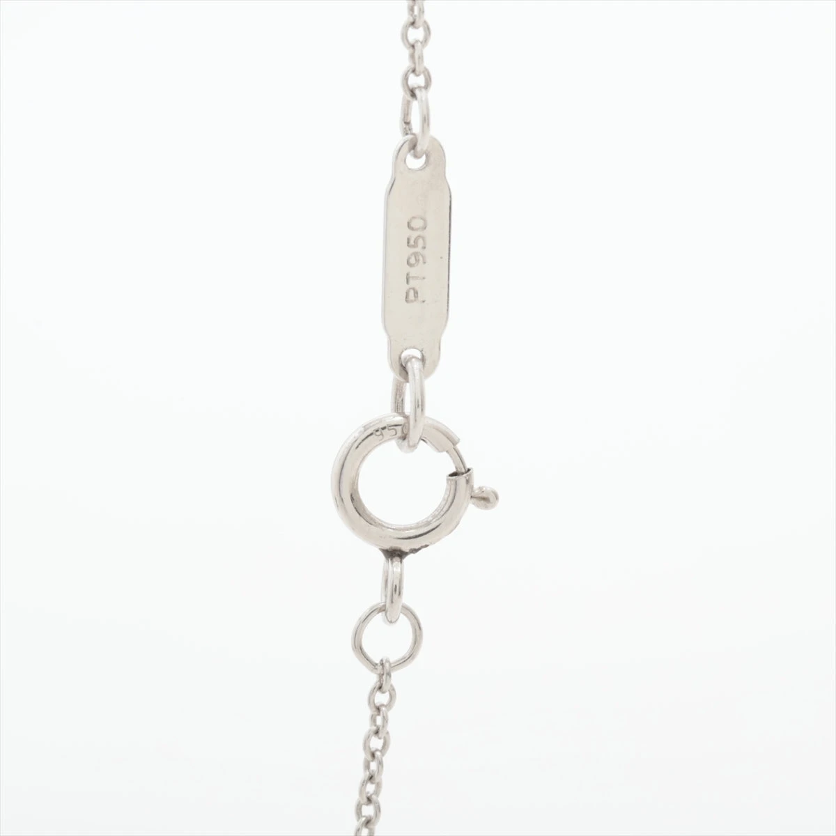 ティファニー ソリティア ダイヤ ネックレス Pt950 2.4g 直径約