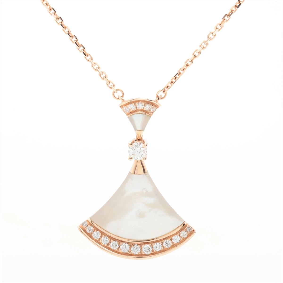 ディーヴァ ドリーム シェル ダイヤ ネックレス BVLGARI ブルガリ ディーヴァ ドリーム ネックレス シェル
