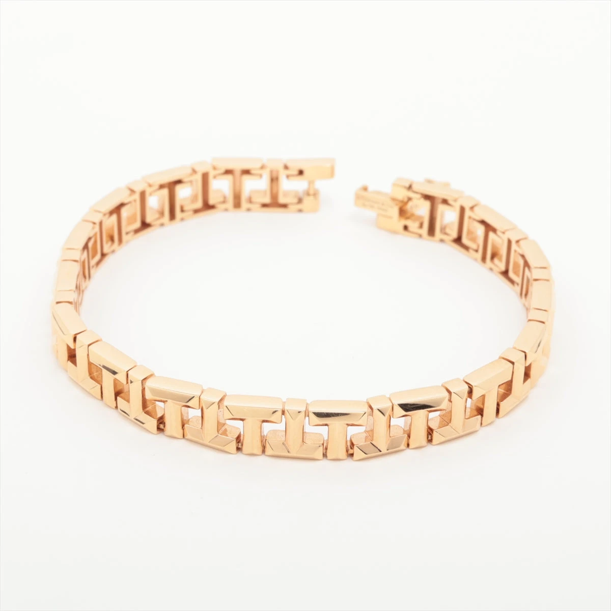 ティファニー Tトゥルー ナロー ブレスレット 750(PG) 21.5g AP091085