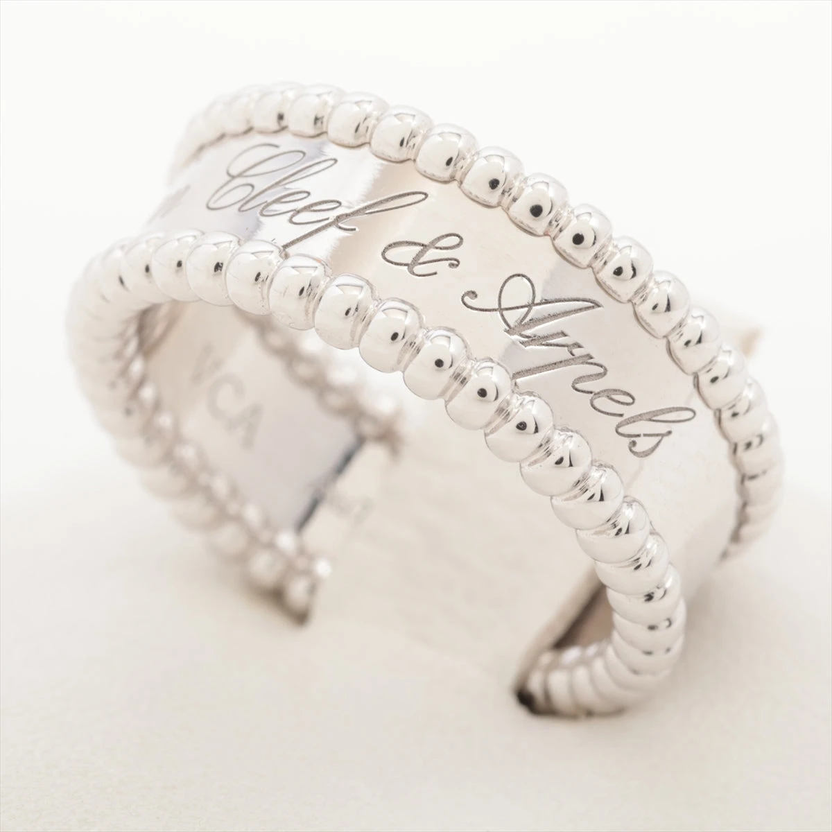 ヴァンクリーフ&アーペル ペルレシニアチュール リングYG 54