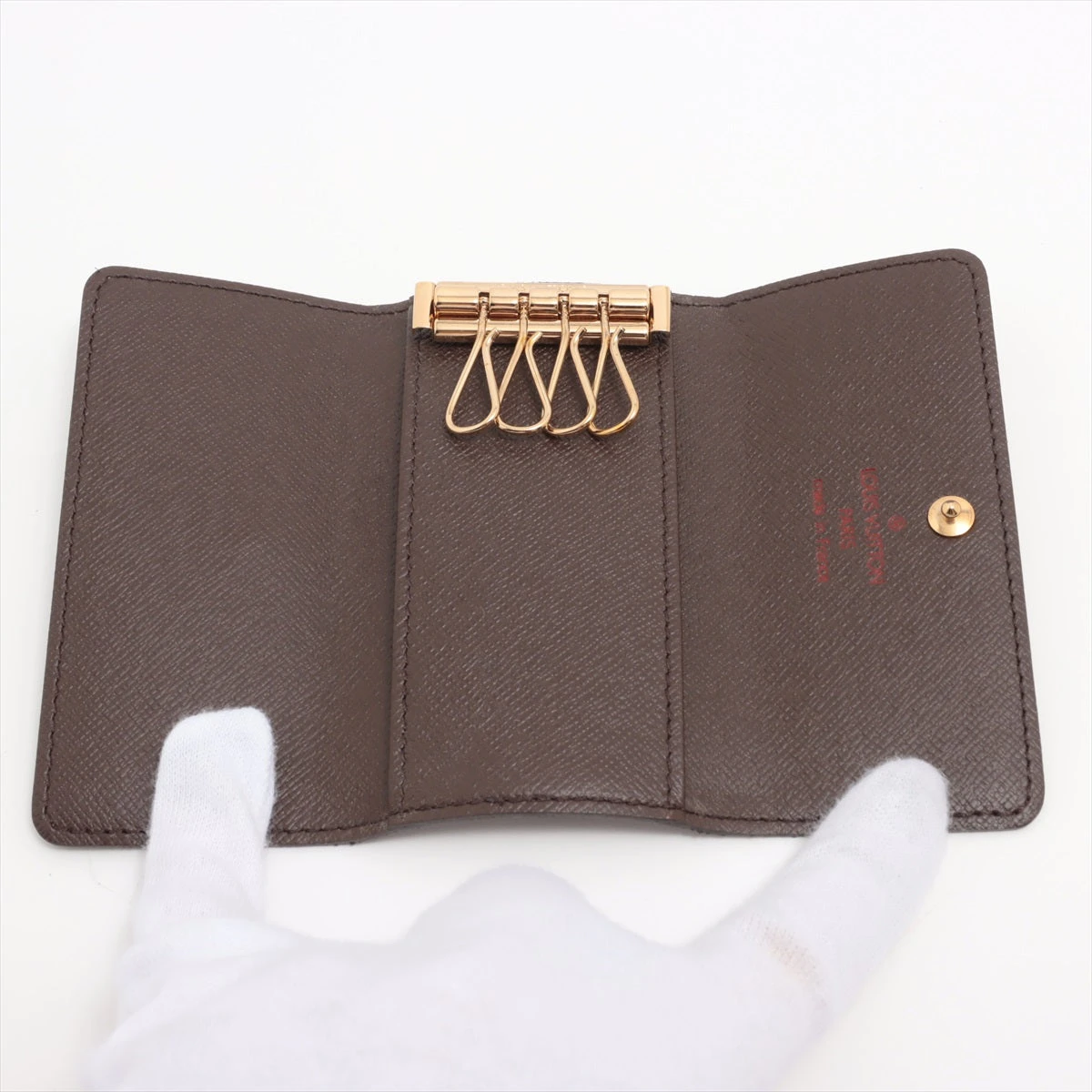 ルイヴィトン ダミエ N62631 ミュルティクレ4 4連　キーケース 美品 楽天市場】LOUIS VUITTON ルイ ヴィトン ダミエ ミュルティクレ4 4連