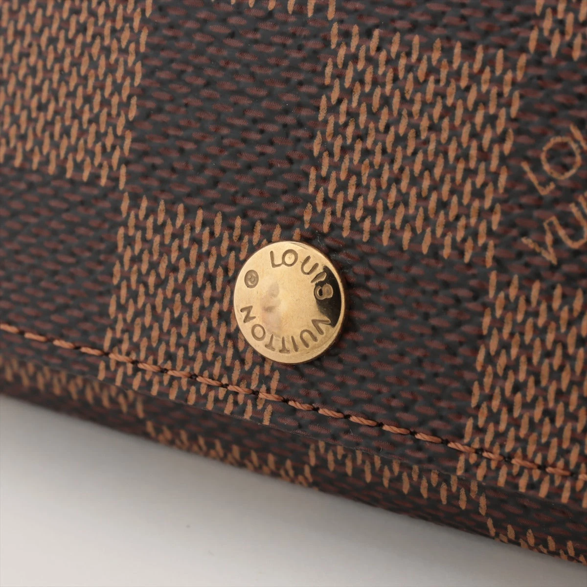 ダミエパターン ブラウンキーケース ルイヴィトン ダミエ キーケース