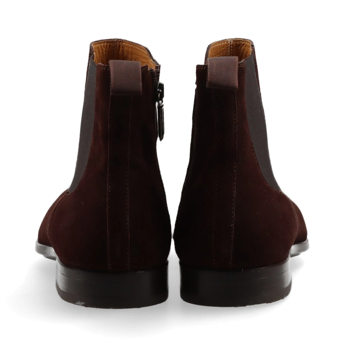 美品　マグナーニ　スエードサイドゴアブーツ　ブラック　40 25.5相当 MAGNANNI マグナーニ メンズ ブーツ サイドゴア プレーントゥ スエード