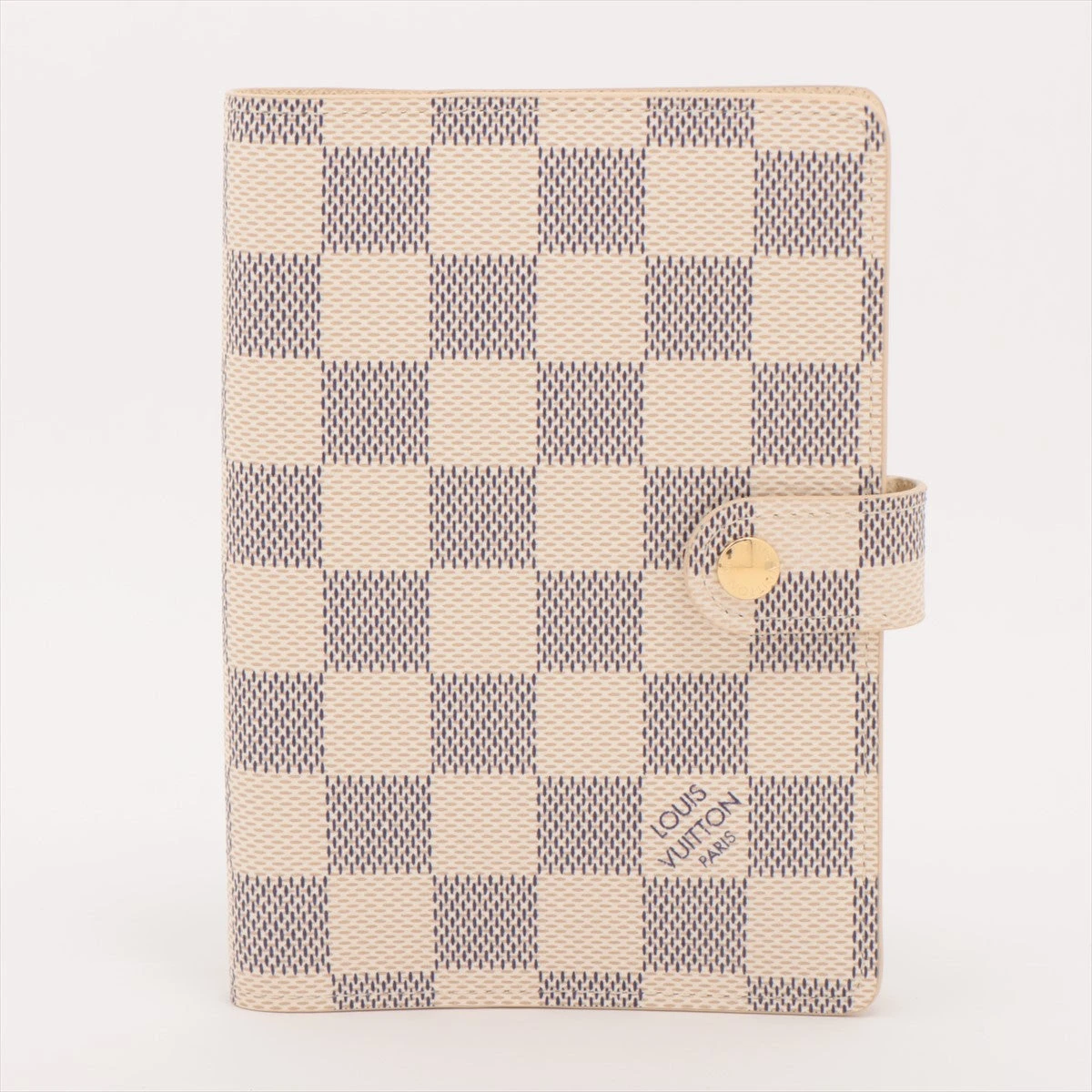 ヴィトン ダミエ アズール アジェンダPM R20706 手帳カバー RFID反応有