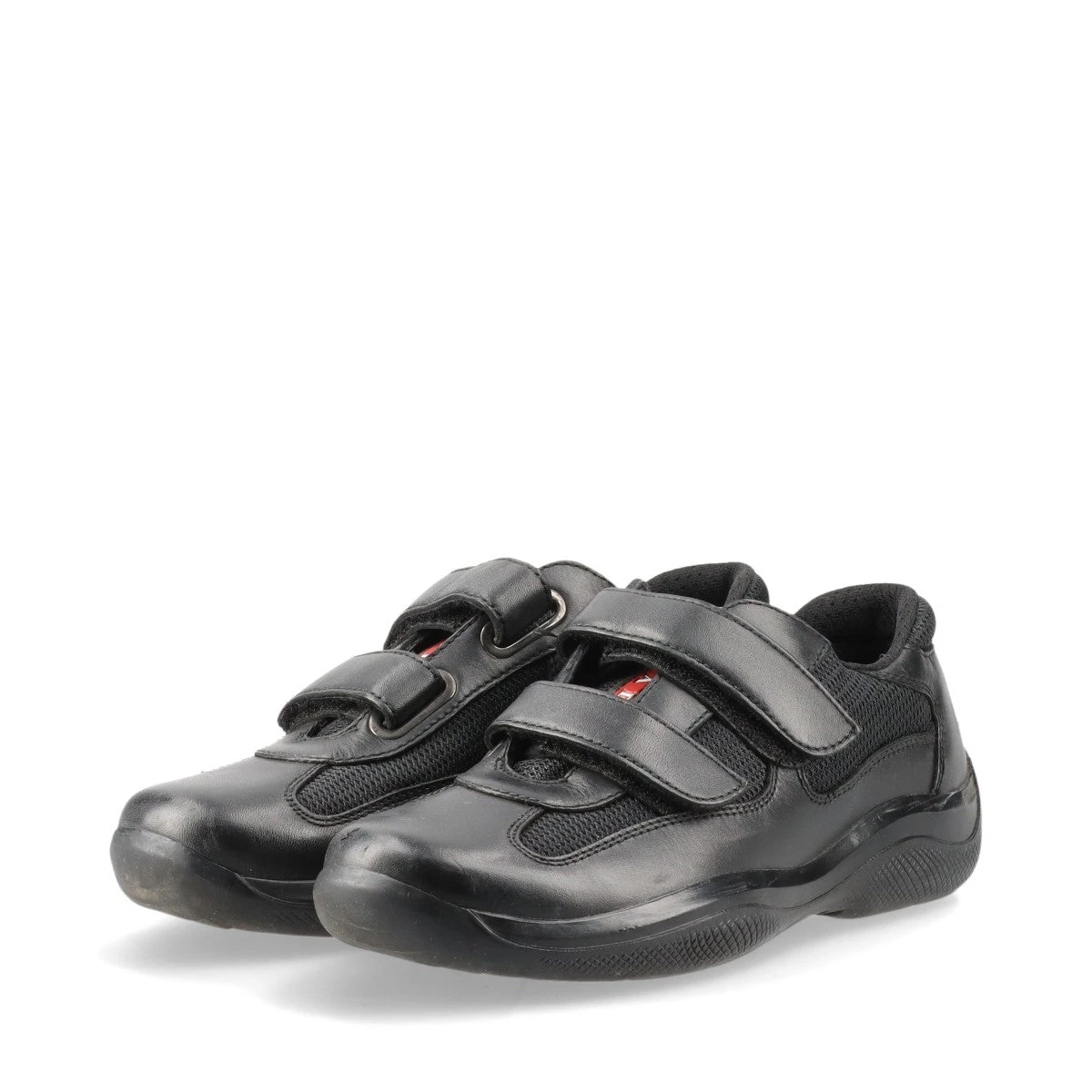 プラダスポーツ メッシュ×レザー スニーカー 35 1/2 レディース