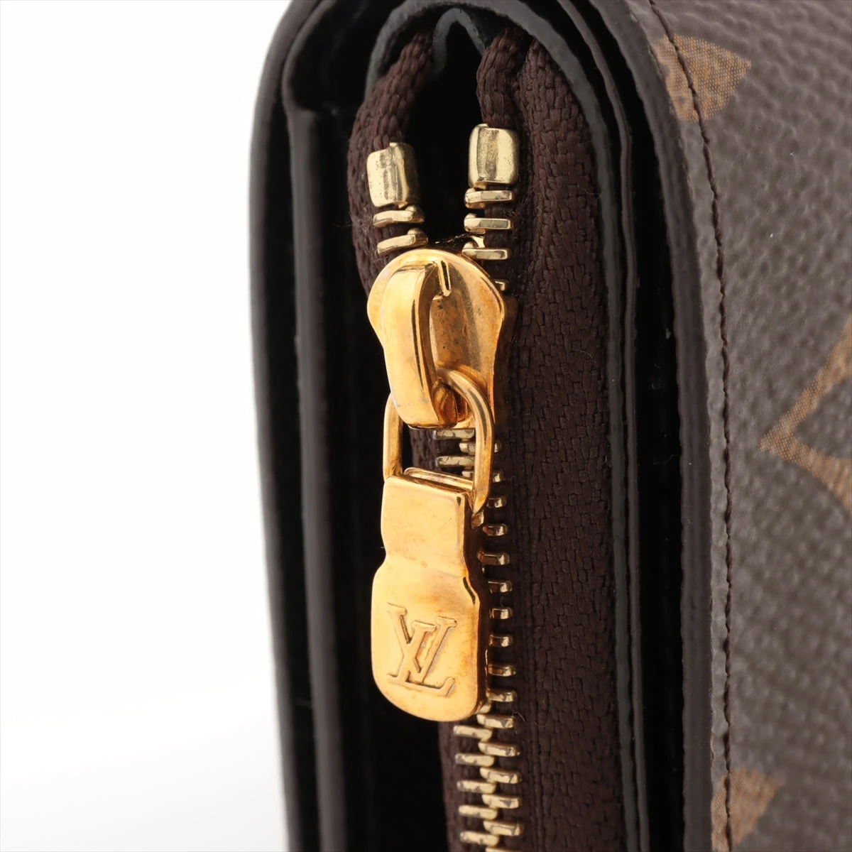 極美品◆ルイヴィトン ポルトフォイユ ロザリ モノグラムリバース ブラウン ヴィトン モノグラムリバース ポルトフォイユ ルー M81461